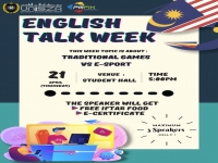 ENGLISH TALK WEEK 3